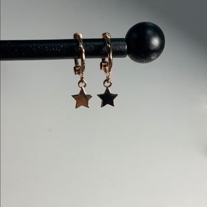Star Drop Mini hoops